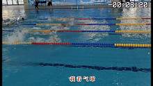 #游泳 25米短间歇冲刺