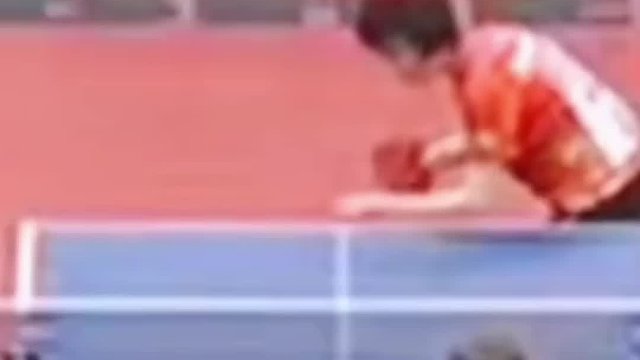 张怡宁为了让球，假装掉球，实属凡尔赛