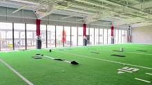 OneFit上海嘉定体能训练基地已接近完工，600平草坪、500平力量区、2间大教室，6月中开始接待