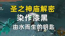 【王国之泪】圣之神庙解密 染作漆黑/由水而生的钥匙