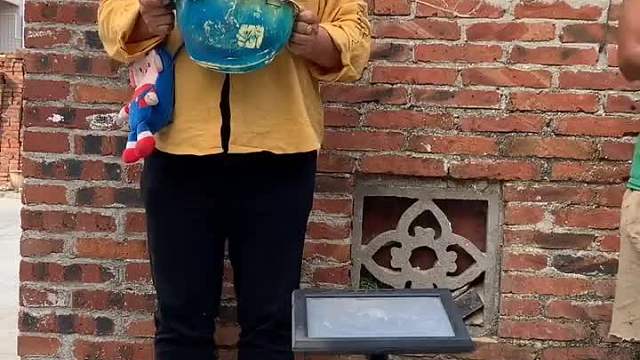 称重收费、哈哈、真高兴！