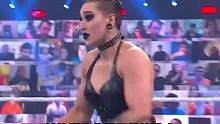 #wwe #摔角 雷亚VS夏洛特VS明日华