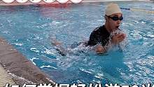 掌握协调技巧配合，轻松教你游50米蛙泳，新手必须掌握的蛙泳技巧#游泳培训 #蛙泳 