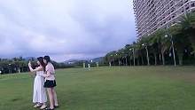 傍晚偶遇三位小仙女#摄影 #给陌生人拍照 #随拍 #抓人拍照 #搭讪