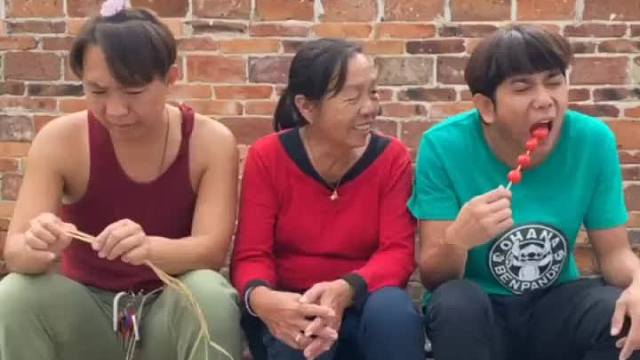 特大爱心冰糖葫芦