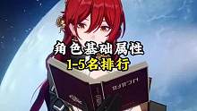崩坏星穹铁道角色基础数值排行，最吃充能的居然是这个角色#崩坏星穹铁道 #银河漫游 #星穹铁道