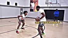 网红球员挑战NBA球员打单挑被零封？普通人与NBA球员的差距到底有多大？看完这条视频相信你的心里就会