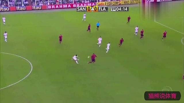 内马尔以为4球赢定了，没想到小罗神级任意球逆转绝杀