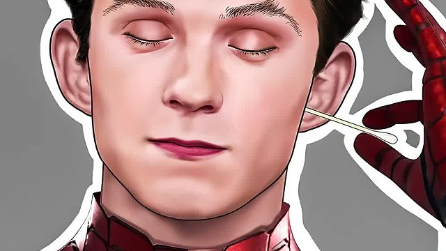 男人耳朵被感染，耳朵里面全是小可爱，清理过程超解压