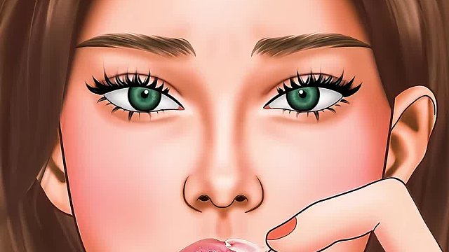 女孩对男友的嘴过敏，引起严重感染，清理过程超解压