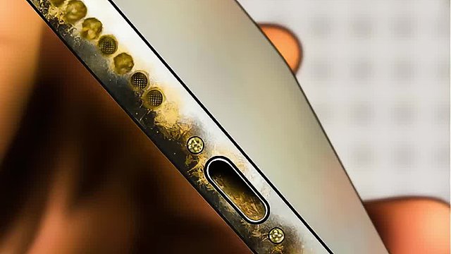 十年没洗的手机，清理过程超解压