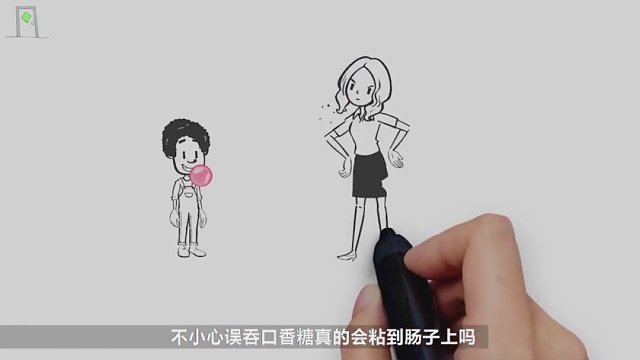 误吞口香糖后，体内会发生什么？原谅我的好奇心！