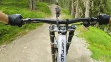 Brett Rheeder 在 Schladming 山地车公园 #第一视角 #gopro #ins