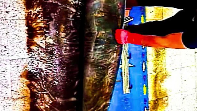 谁会拒绝蹲厕所的时候，看一段两分多钟的洗地毯呢