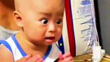 盘点萌娃被吓一跳的真实反应，人类悲喜不相通，功德又笑没了！#吓一跳的真实反应 #人类幼崽 #吓一跳的