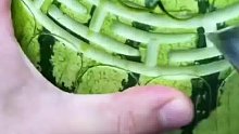 西瓜皮雕刻，大工程