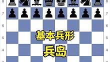 基本兵形系列：第六课-兵岛#国际象棋 #Chess