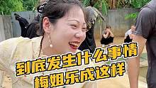 到底发生什么事情梅姐乐成这样#鳄珍 #鳄鱼