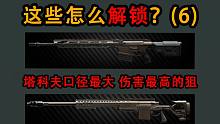 【塔科夫】口径最大伤害最高的两把狙 怎么解锁