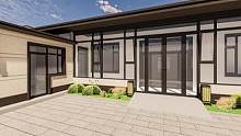 肃宁农村旧房改造外观庭院设计效果#旧房改造 #农村自建房 #乡村振兴