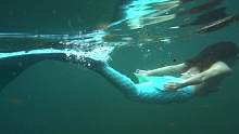 #美人鱼#自由潜水#仙女都在玩水