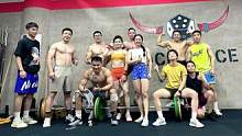 Cf最快乐的事就是跟异地网友线下集合训练啦#crossfit #健身女孩多巴胺运动日常 #运动女孩 