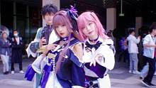 #崩坏星穹铁道 #星穹之旅 在漫展凑齐了18个星铁coser