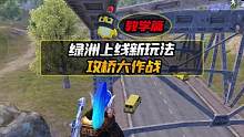 绿洲启元新玩法，攻桥！高架桥大作战简直不要太好玩！ #和平精英 #和平精英绿洲启元 #和平精英攻桥