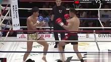 张春雨大战日本选手，拳拳到肉不留情面，这场面我爱了！ #武林风 #搏击 #格斗 