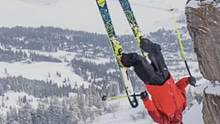 极限滑雪坠崖时刻2 #滑雪 #极限运动 #我就是三亿分之一 