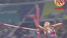 #2019多哈田径世锦赛 女子跳高决赛，拉西茨克涅(库尔金娜)一次试跳2米04高度成功！夺得冠军！#