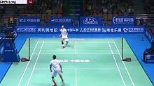 林丹再现神龙摆尾，却无法攻破谌龙无敌防御，羽坛超一流之争#羽毛球 #林丹 #冠军 #谌龙 #体育精神