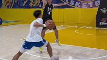 打兄弟没赢过，打小兄弟没输过#basketball #自由球风 #过人技巧