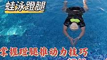 蛙泳蹬腿不走水，越游越累怎么办！掌握蹬腿发力方法轻松游蛙泳#游泳培训 