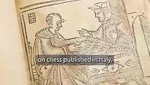1524年最早的意大利国际象棋书籍它包含了车最早的表现形式以及其他棋子的插图等～
#国际象棋
