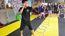 可以没有天赋，不能没有斗志。#少儿拳击 #自由搏击 #信宜 #强身健体正能量