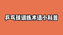 乒乓球训练术语小科普，
 教练们常说的多球、单球、多球单练、跑位练习是什么意思？ 
#乒乓球 #乒乓