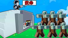 僵尸占领了世界，我要建立强大的地堡来抵御僵尸的进攻！ROBLOX