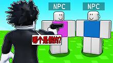 我要在无数真NPC中找到其他玩家扮演的假NPC！ROBLOX