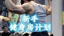新手肩部训练，健身房训练计划之—肩#健身 #瘦子增肌 #宽肩