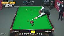 乔丹·布朗VS贾德·特鲁姆普 2023/24斯诺克欧洲大师赛 百嘉 上