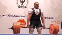 伊朗#大力士 佩曼 #硬拉 485KG
