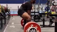 过于轻松！83kg级硬拉世界纪录保持者，训练硬拉340kg两次。#硬拉 #力量举 #要做一个猛男 #