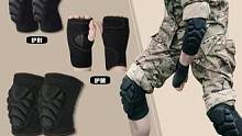 护膝护肘训练加厚耐磨防撞真人CS军训铁甲钢拳跪地防摔高密度越野#好物推荐 #护膝护肘 #运动装备
