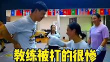 教练被学员教训#拳击 #拳击女孩 #悉尼拳击 #岩石拳馆