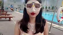 面镜和泳镜有什么区别？#潜水 #美人鱼#潜水面镜