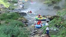 夏天玩水就来沩山漂流#沩山漂流 #这个夏天有点好玩 #抓住夏天的快乐 #峡谷漂流 #尖叫一声狂浪一夏
