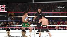17记神龙摆尾踢跪日本拳王，8次击倒打破纪录，裁判黑哨照样赢