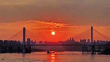 #日落沉溺于橘色的海 #日落归山海 #重庆的晚霞有多美 #好看的晚霞分享给喜欢的人