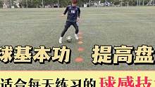 5个适合每天练习的球感基本功动作 提高盘带控球能力 #球感训练 #盘带训练 #控球训练 #足球基本功